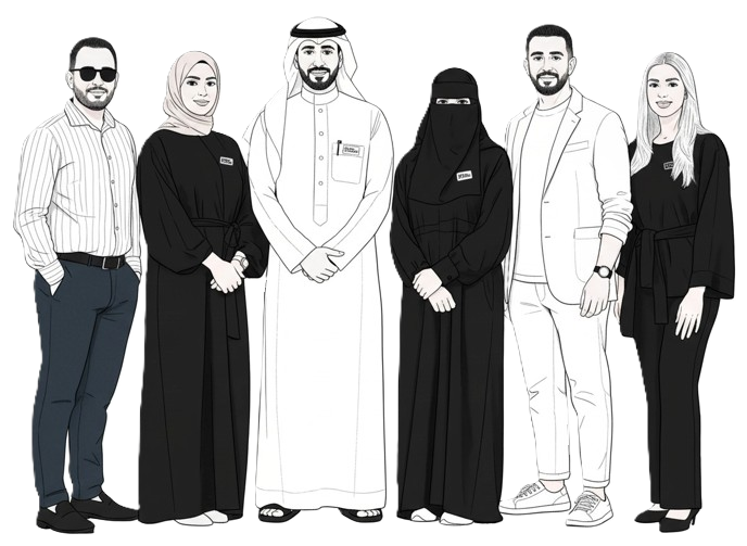 A team of on-site BusyLancers ready to work